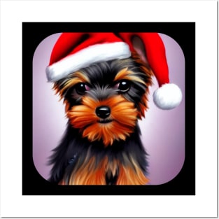 Yorkshire Terrier Puppy Posters and Art